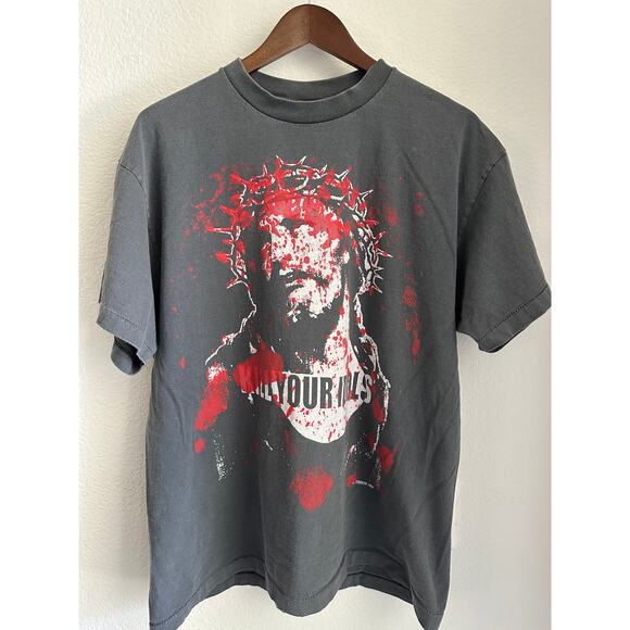 Saint Michael "Kill Your Idols" Reprint Single Stitch SAINT Tag - Picture 1 of 6